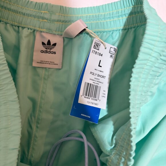 Adidas Originals Enjoy Summer Shorts & Raglan Tee Matching Set Colorblock - Picture 5 of 15